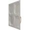 Ekena Millwork 19 5/8in. W x 19 5/8in. H Clover EnduraWall Decorative 3D Wall Panel Covers 2.67 Sq. Ft. WP20X20CVCSV - alternate 2